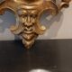 Miroir bois doré 60 x 30 cm