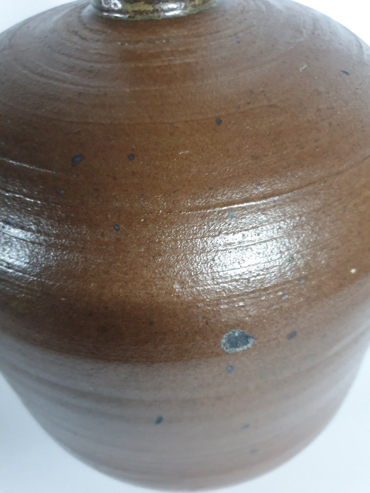 Brutalist sandstone lamp base Pierre Digan à La Borne