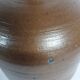 Brutalist sandstone lamp base Pierre Digan à La Borne