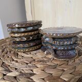 Set of 10 coasters