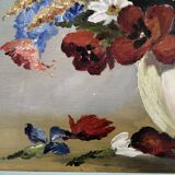 Old bouquet painting