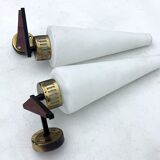 Mid-Century pair of sconces, Italy 1950s