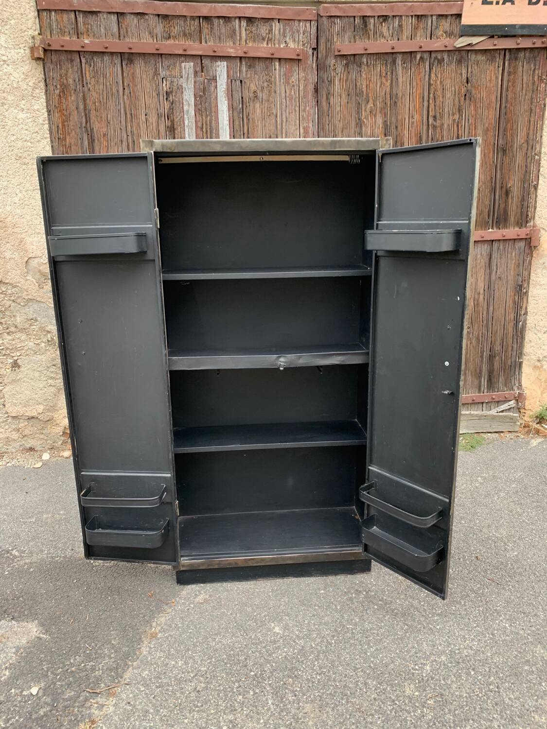 Tolix Style Wardrobe