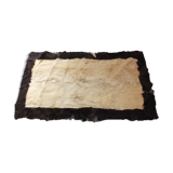 Rectangular cow hide rug 149x84cm