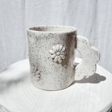 Mug geant pâquerettes
