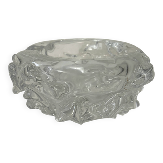 Crystal ashtray/trinket dish signed Schneider