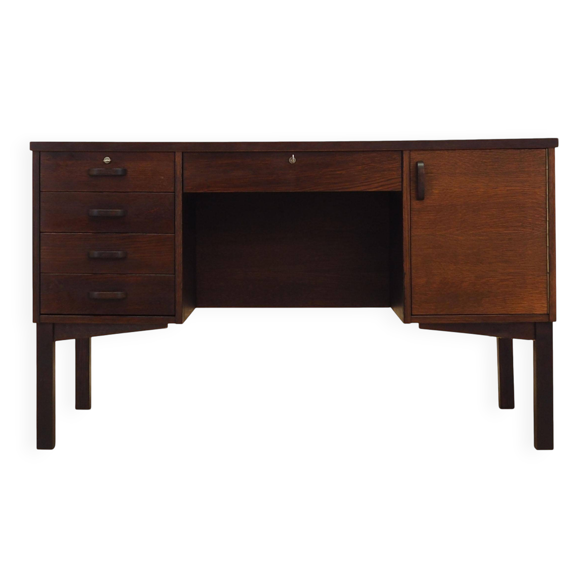 Oak desk, Danish design, 1970s, made in Denmark