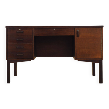 Bureau danois en chêne, années 1970