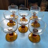 70's stemware