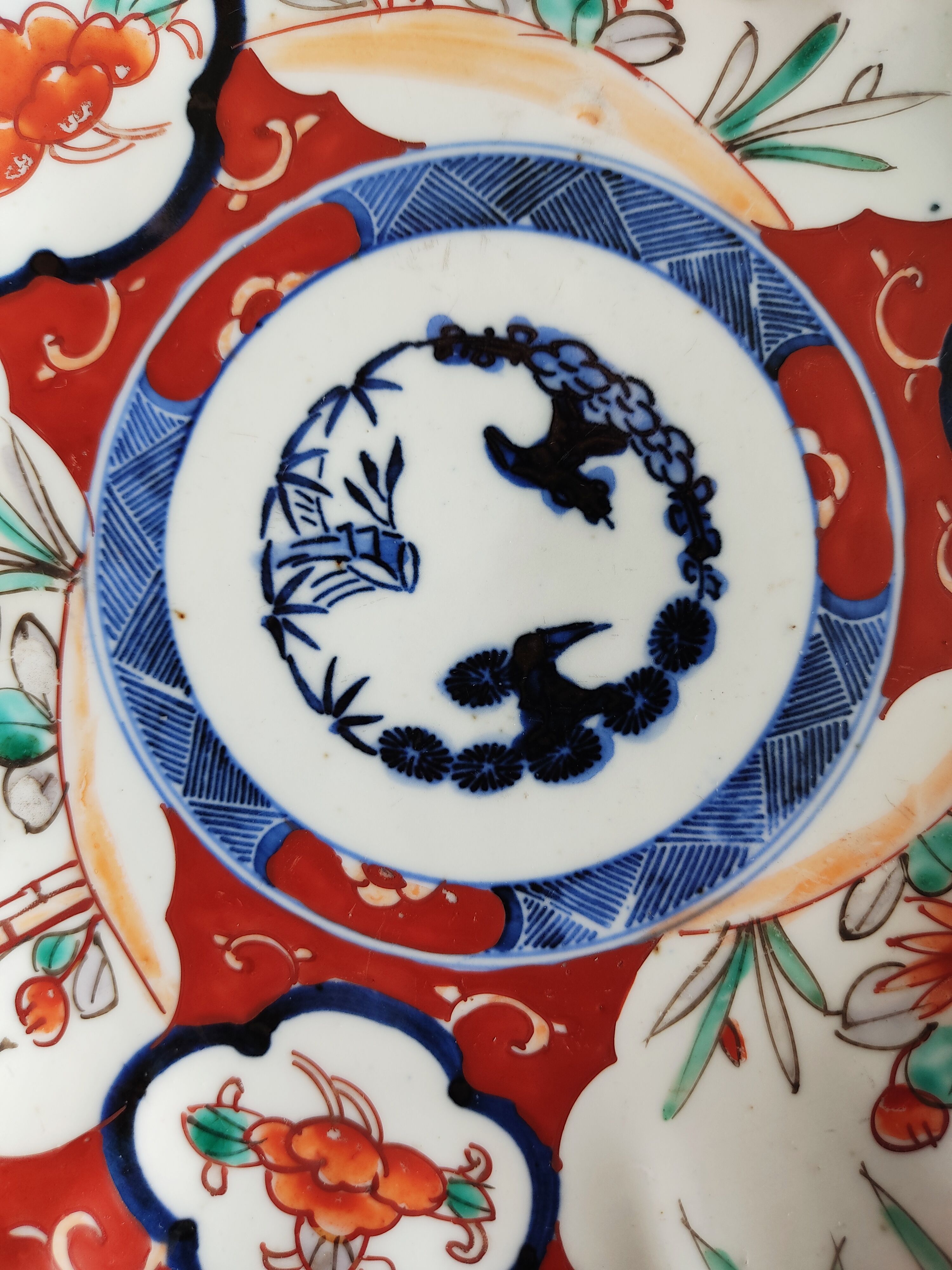 Plate imari japan meiji