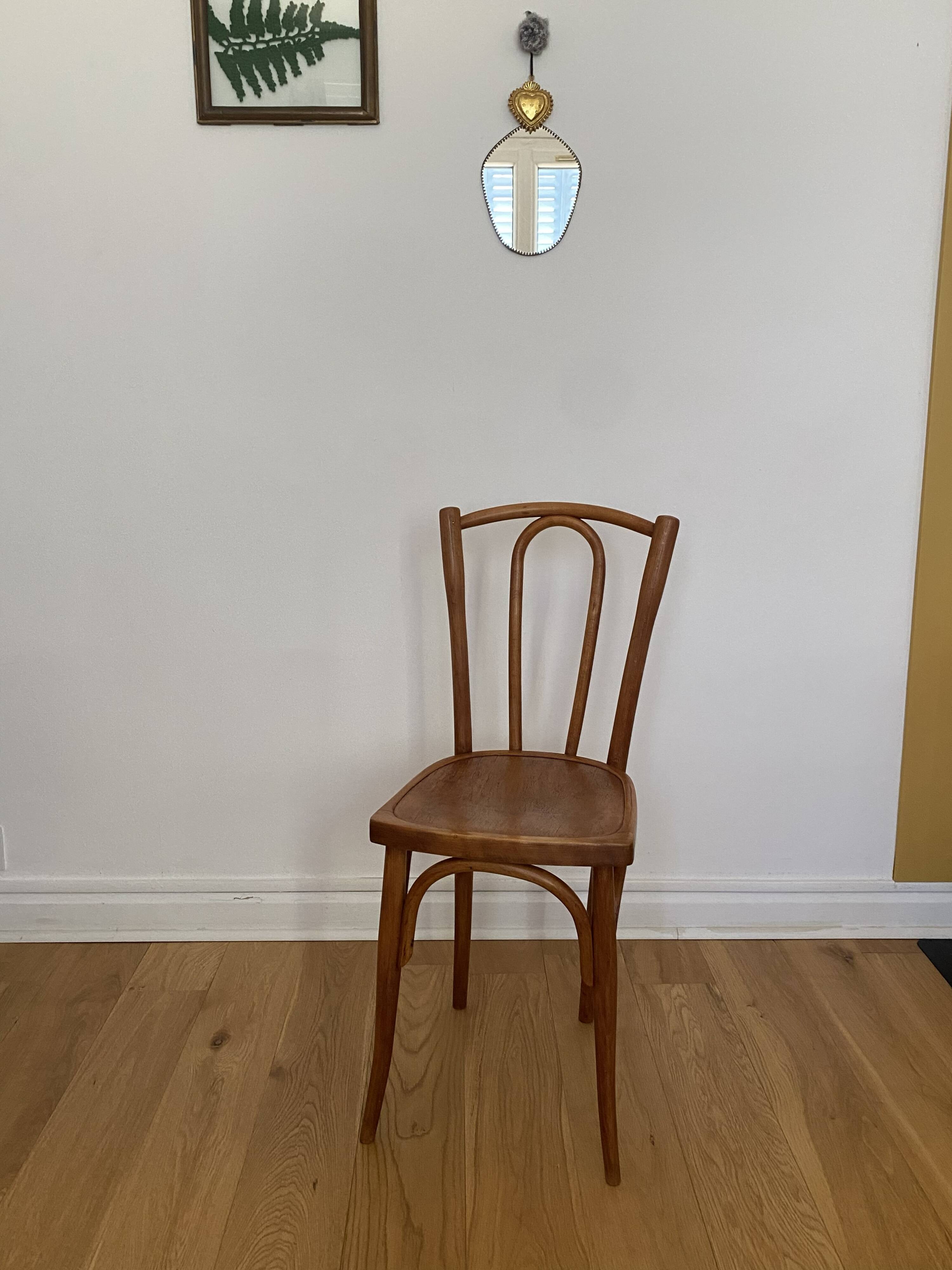 Restored bistro chair