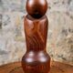 Minimalist kokeshi, by Harumine, Japan, 1960s