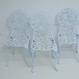 Crafted aluminum garden table