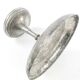 Art Deco pedestal fruit bowl, silver-plated pewter, Germany, 1930s