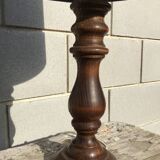 Solid wood lamp lampshade denim