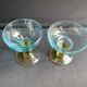 1 broc et 2 verres Napoléon III Verrerie-cristallerie de Portieux