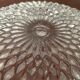Vintage glass sea urchin ceiling lamp