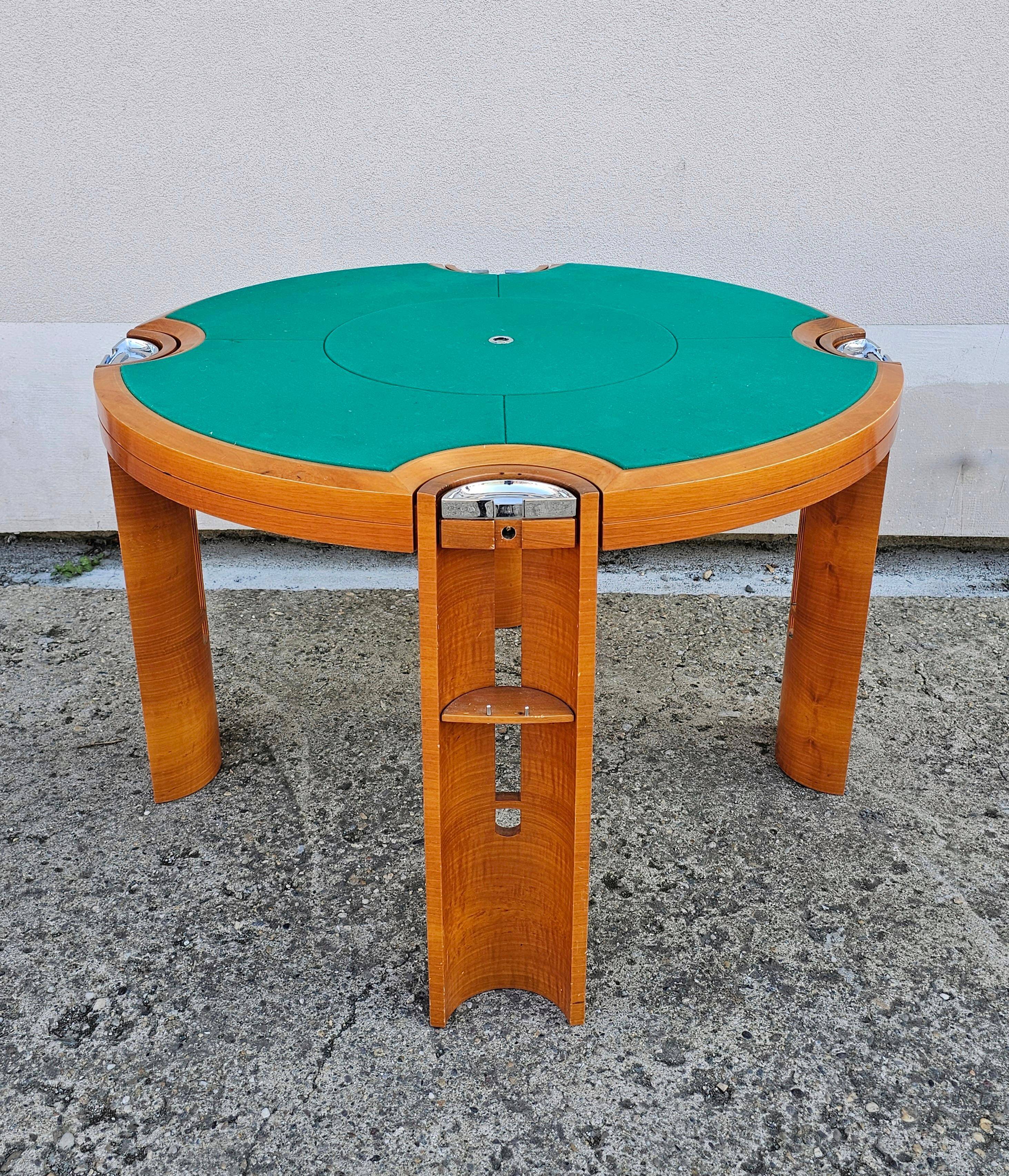 Table de poker postmoderne Joker par Jaime Tresserra 1987