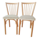 2 Baumann bistro chairs