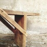 Old bench sidetable pine bench