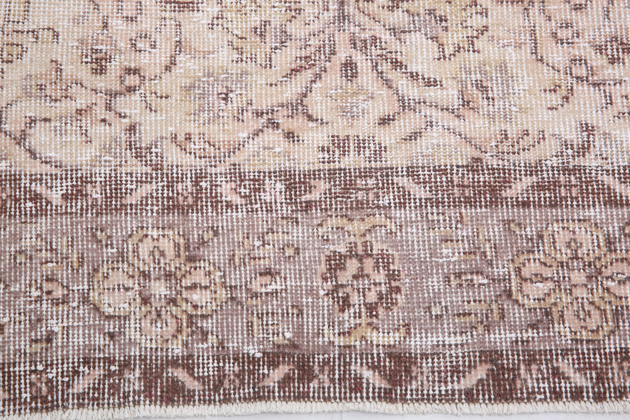 6x9 floral farmhouse vintage carpet 293x176cm