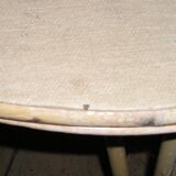 Round wicker table