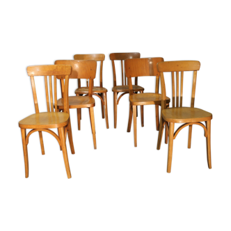 Set of 6 chairs don't match bistro stella luterma