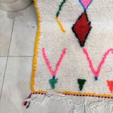Tapis Azilal Berbère Marocain 2m40 x 1m34