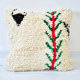 Colorful Moroccan carpet pillow 46x46cm
