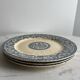 Set of 3 Gien Garlands & Foliage ironstone plates