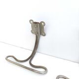 4 vintage metal wire hooks