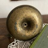 Antique burnished brass candlestick