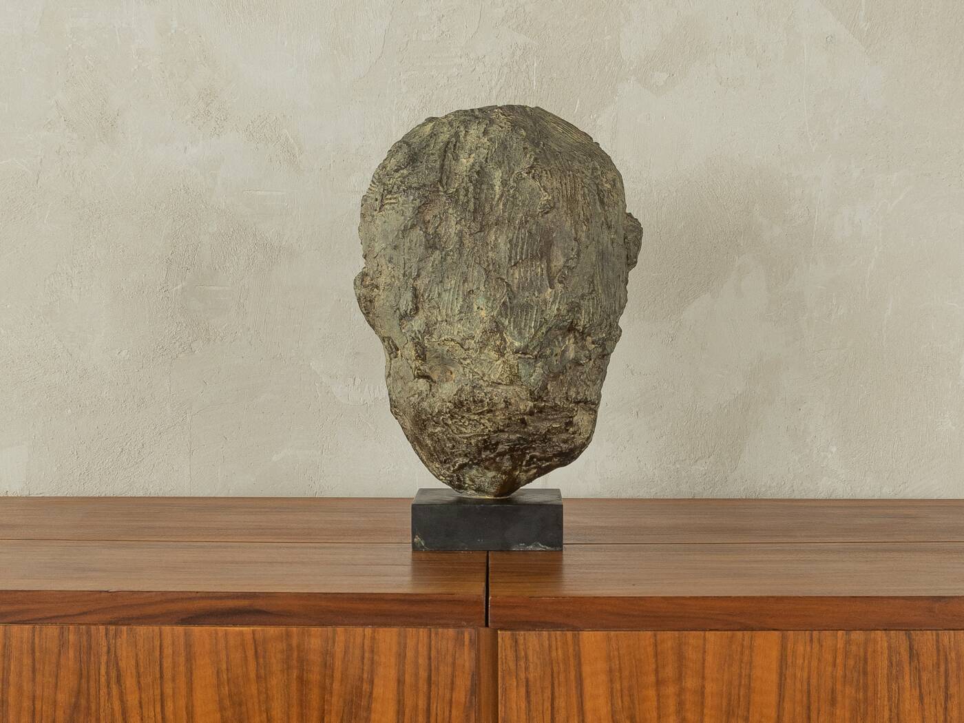 Bronze sculpture Helmut Kohl