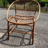 Fauteuil en rotin