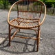 Rattan armchair