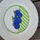 7 vintage dessert plates