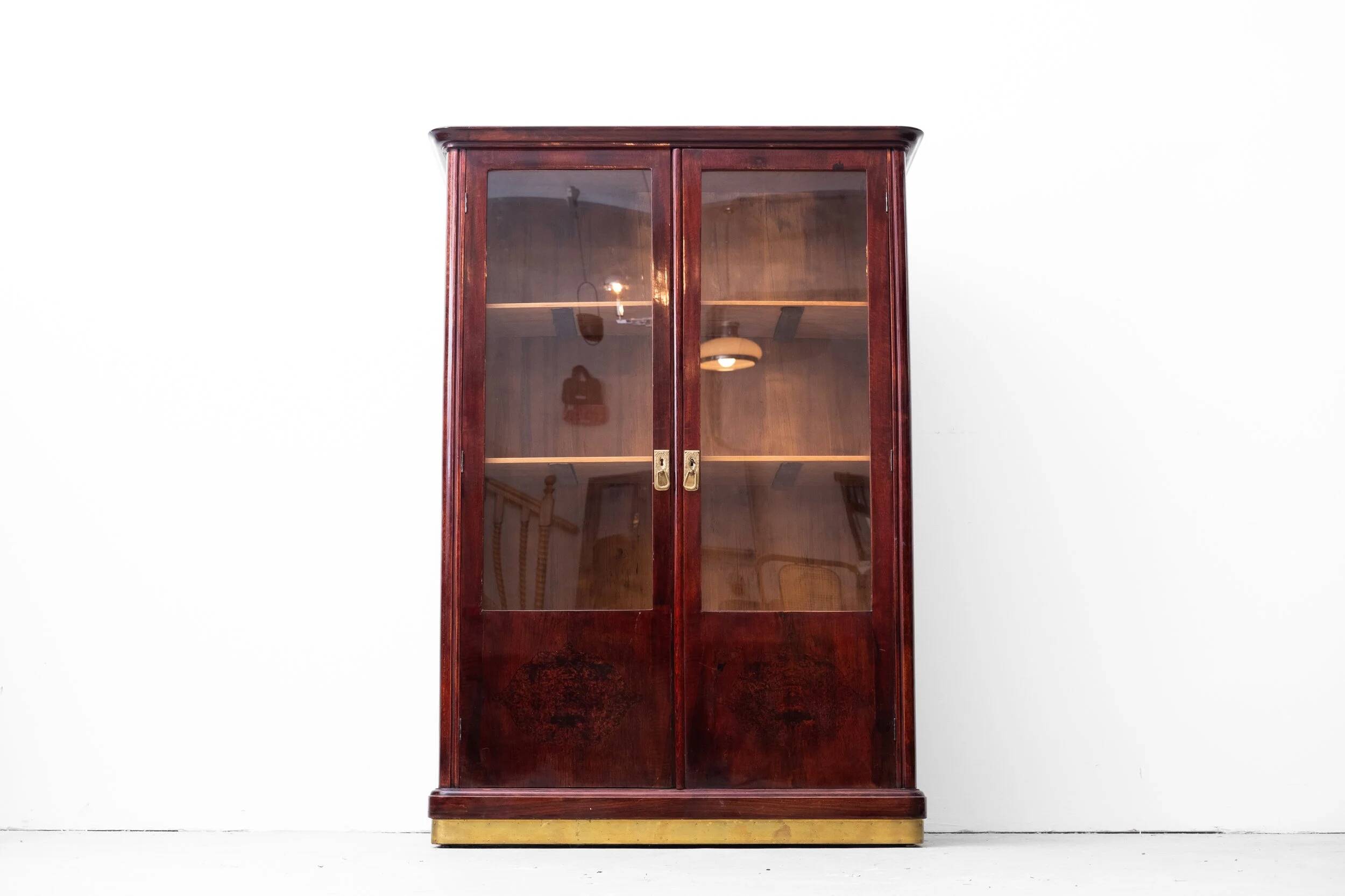 Original Art Nouveau bookcase (Vienna, circa 1910)