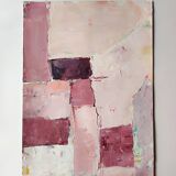 Original painting Abstract cityscape