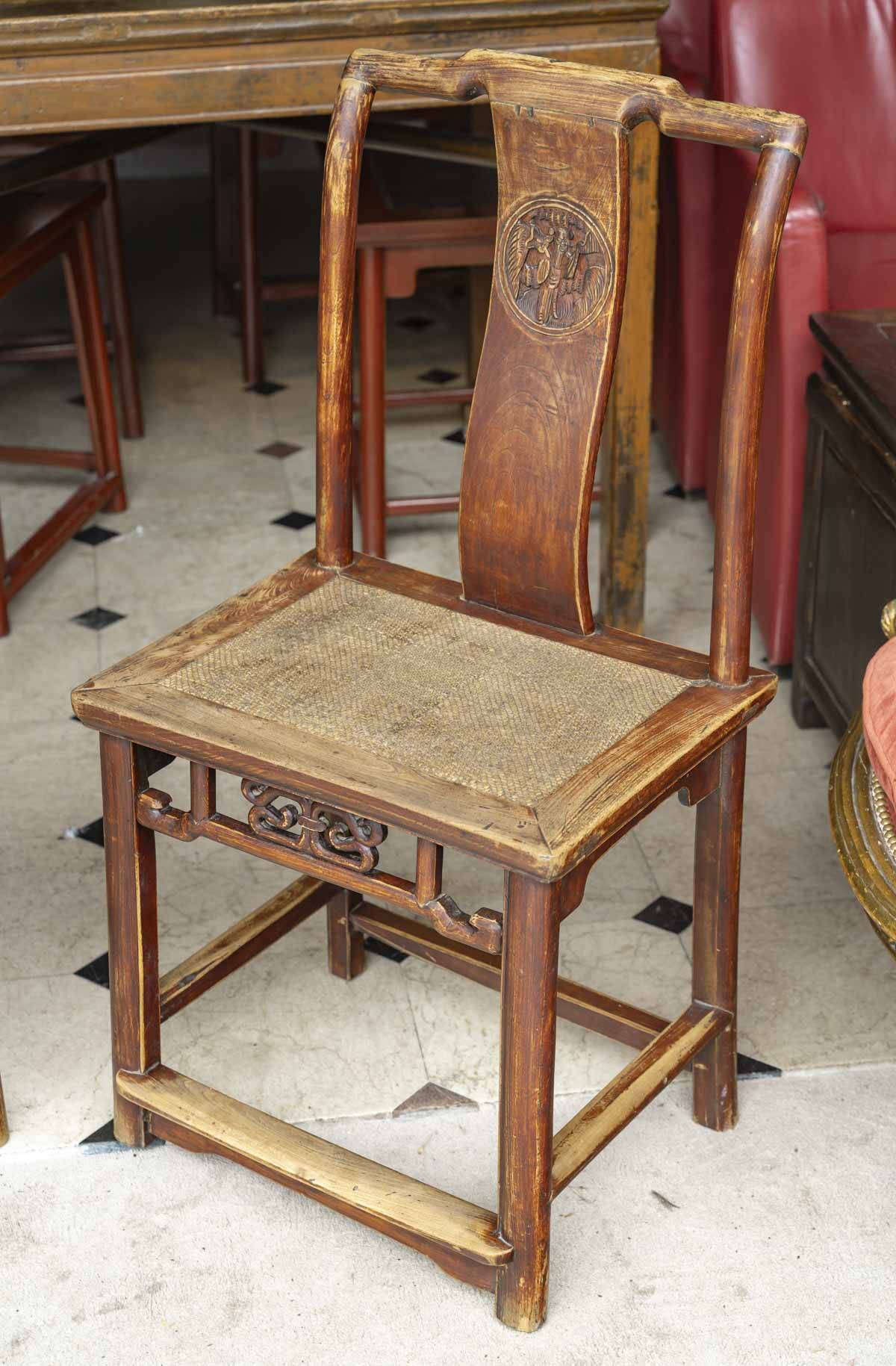 Antique Chinese Linhai chair