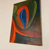Abstract Multicolored Painting