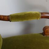 Restoration armchairs with crosses