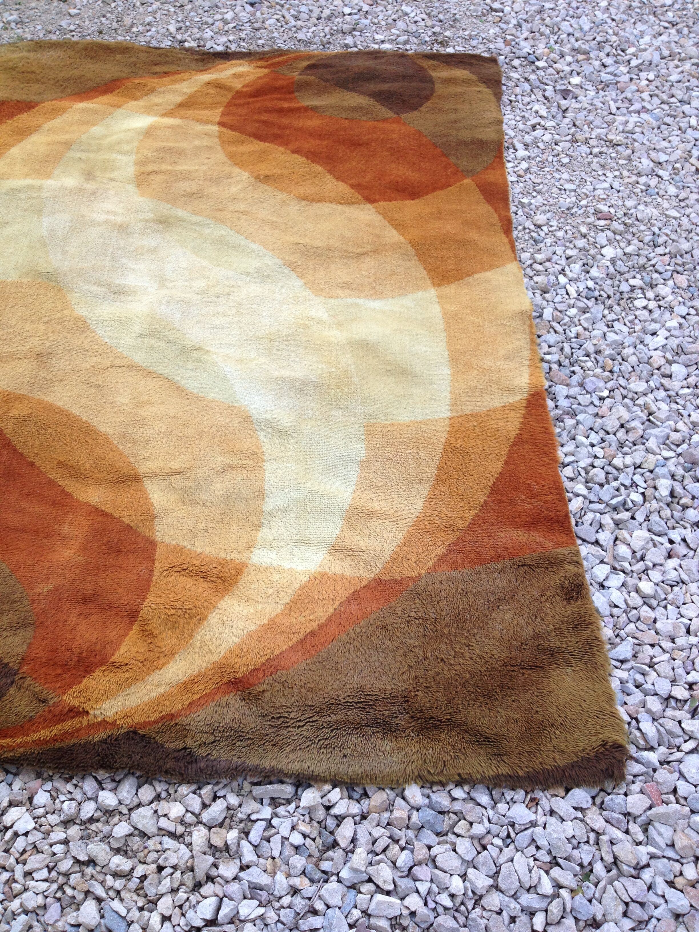 1970s vintage rug Netherlands