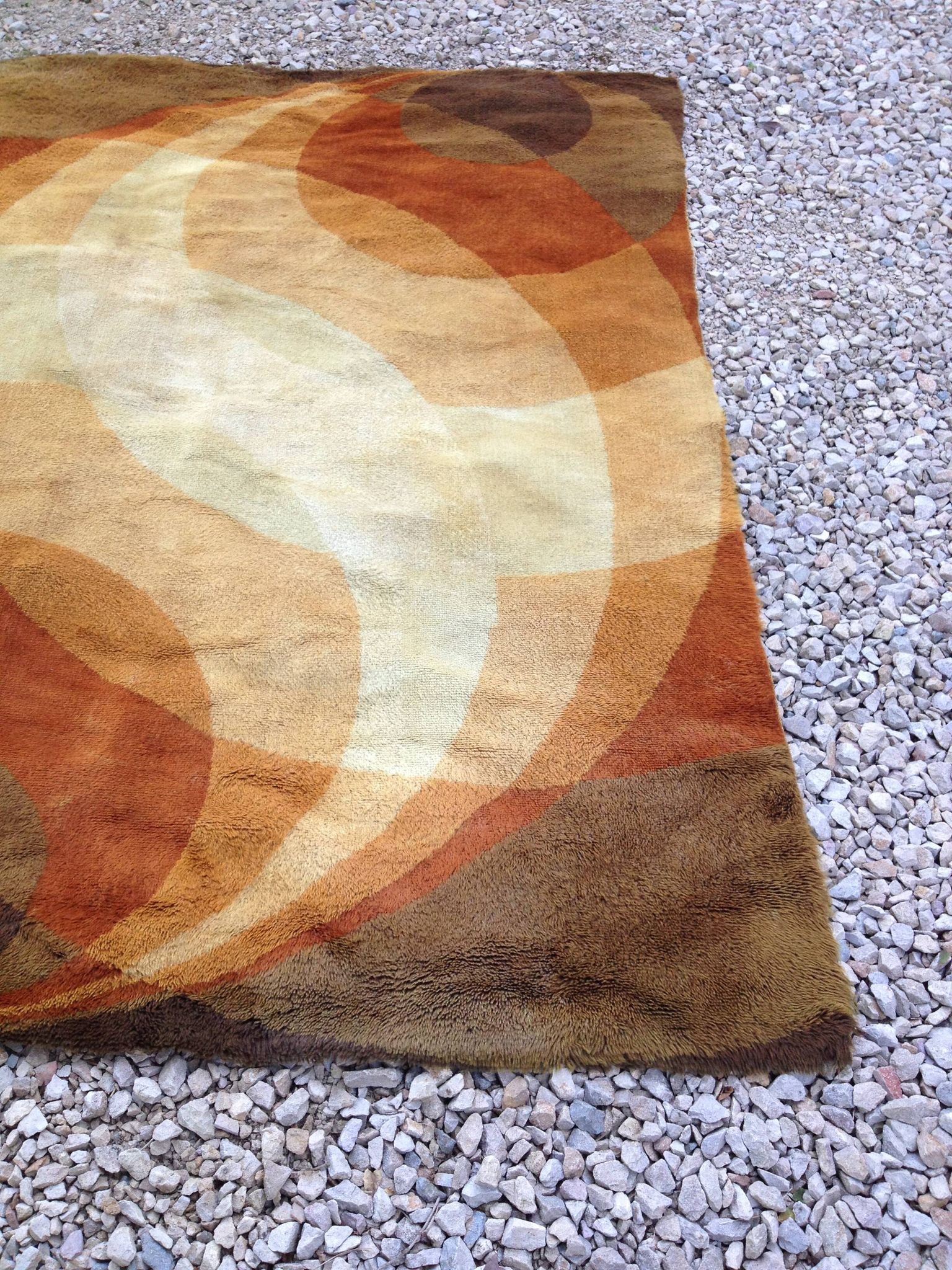 1970s vintage rug Netherlands
