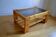 Wood and glass coffee table