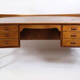 Desk Made In Teak By Svend Aage Madsen  For Sigurd Hansen From 1960s