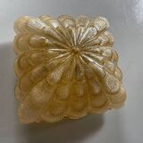 Murano glass sconces set of 2 1970’s