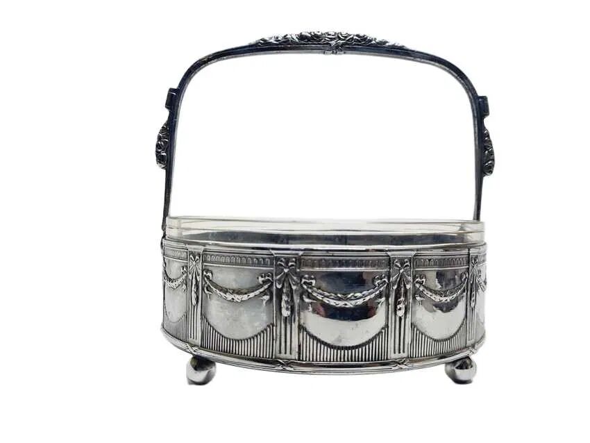 BLO France platter/basket in eclectic style