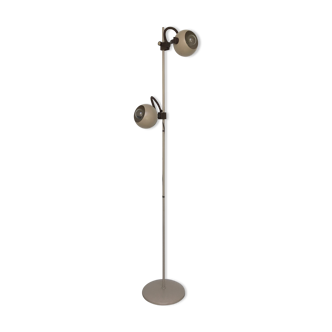 Eyeball floor lamp with 2 adjustable lights - German design 1970