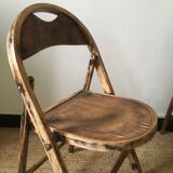 Folding chairs