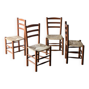4 chaises brutalistes